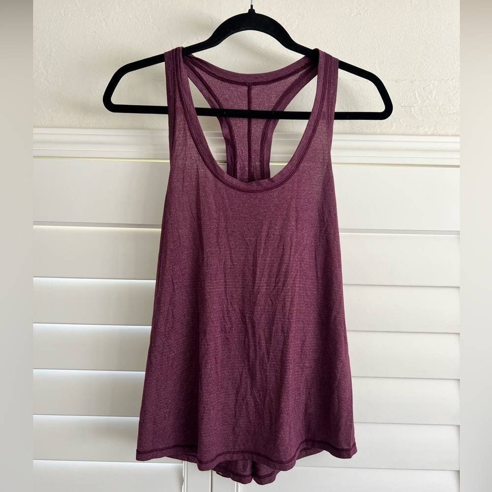 Lululemon tank top with tie-able back